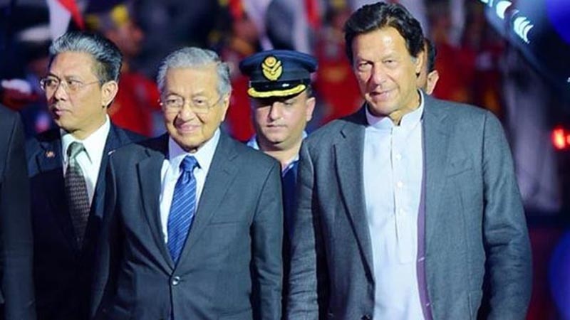عمران خان اور مہاتیرمحمد کی علاقائی اورعالمی امورپرتبادلہ خیال
