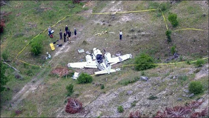 امریکہ میں طیارہ گر کر  تباہ 5 افراد ہلاک