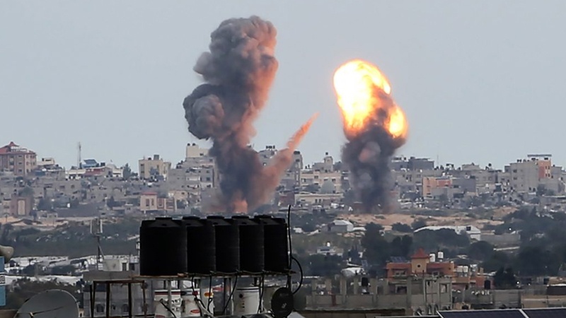 غزہ پر اسرائیل کا ایک بار پھر حملہ