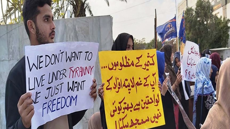 Pakistanda bir neçə şiənin itkin düşməsinə qarşı etiraz