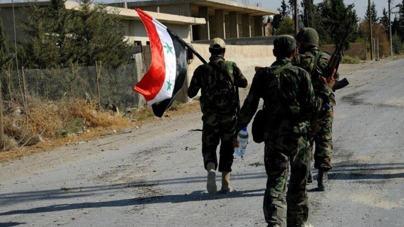 حلب دمشق شاہراہ پر شامی فوج کا کنٹرول 