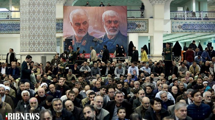 General-leytenant Soleymaninin şəhadətinin 40-ı mərasimi keçirilib