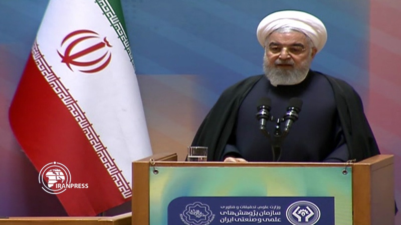 ایران نے دباو اور پابندیوں کے باوجود ترقی و پیشرفت کی ہے: صدر حسن روحانی