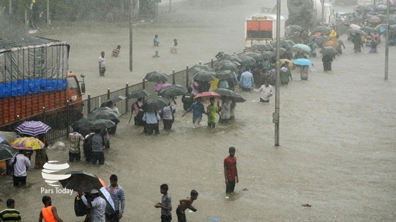 ممبئی میں مانسون بارشوں کی شدت، پچاس سال کا ریکارڈ ٹوٹا