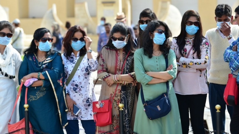 ہندوستان و پاکستان، کورونا متاثرین میں مسلسل اضافہ