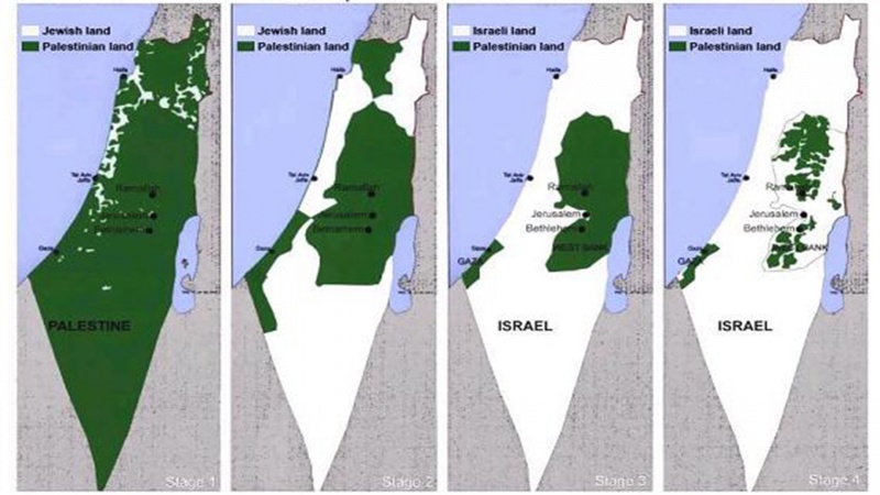 فلسطینی سرزمین کے 85 فیصد حصے پر اسرائیل کا ناجائز قبضہ