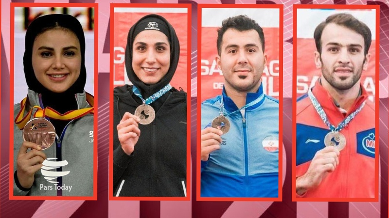 اولمپک مقابلوں میں ایران کے کراٹے کھلاڑیوں کی شرکت