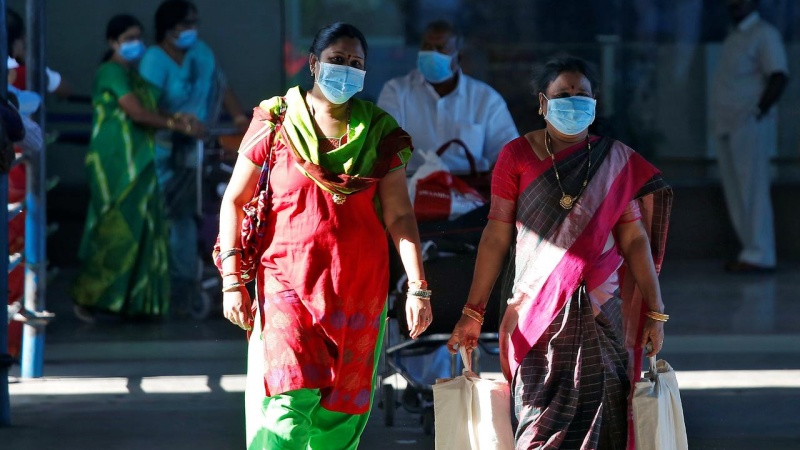 ہندوستان، کورونا وائرس متاثرین کی تعداد پانچ سو کے لگ بھگ