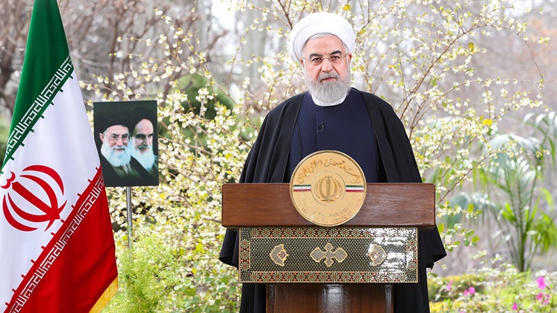 ایرانی قوم نے گزشتہ سال نئی تاریخ رقم کی: حسن روحانی