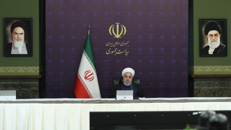 دنیا کو حیرت ہے کہ پابندیوں کے باوجود ایران کیسے کورونا کا مقابلہ کر رہا ہے: صدر روحانی 