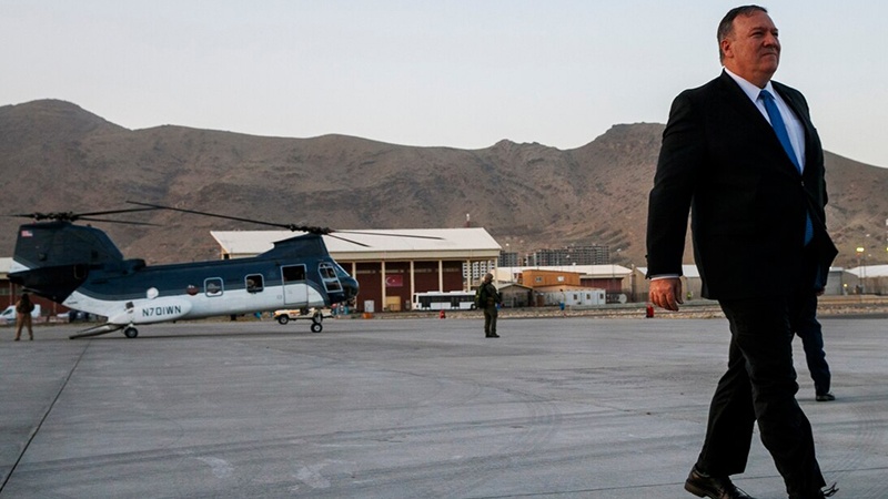 امریکی وزیر خارجہ بغیر بتائے افغانستان پہنچ گئے