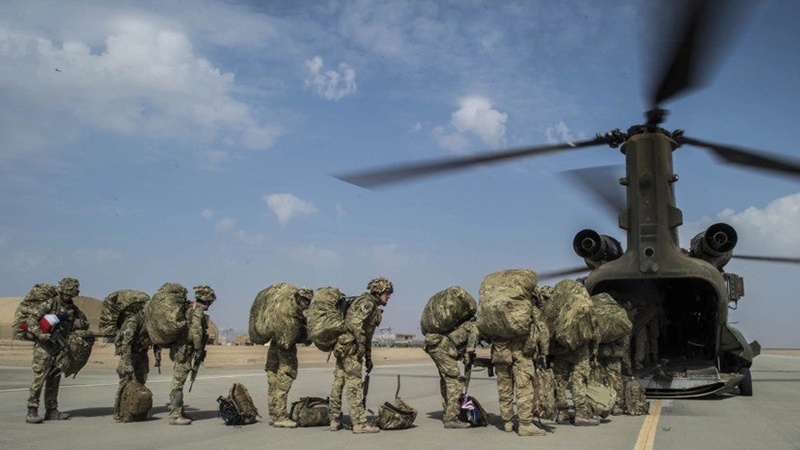 عراق، الجبانیہ فوجی چھاؤنی سے امریکی دہشتگردوں کا انخلا 