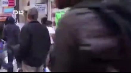 لندن، کورونا کی دہشت، مال میں لوٹ مار + ویڈیو