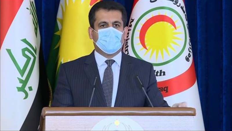 Wezîrê Tenduristîyê yê Herêma Kurdstanê: Sedî 81’ê tûşbûyîyên Koronayê bêyî nîşanên nexweşîyê ne

