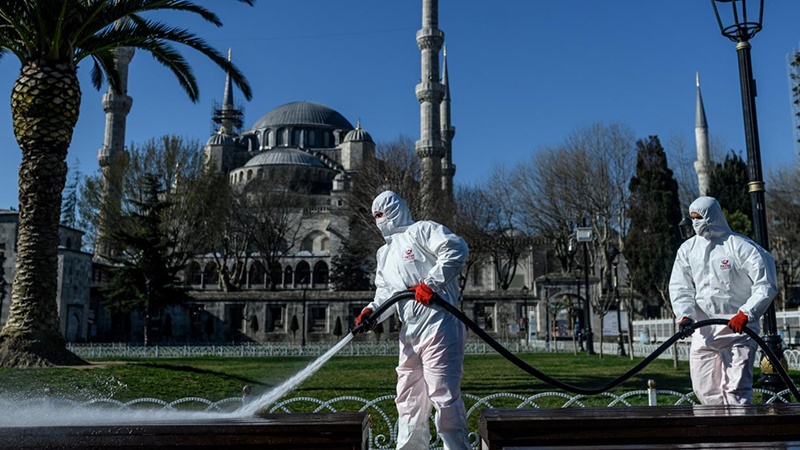  ترکی پر چھایا کورونا کا سایہ