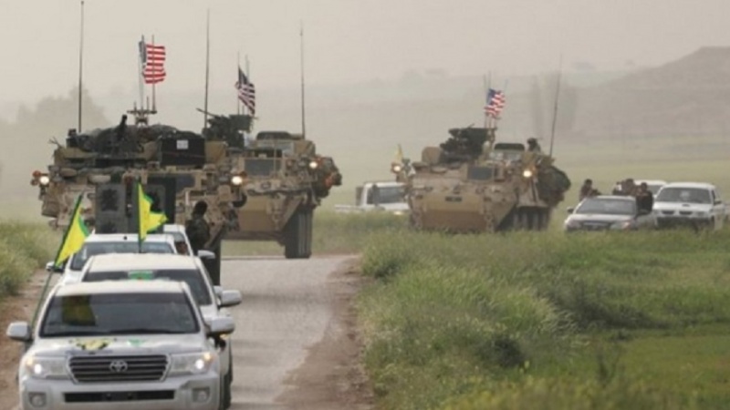 امریکی دہشت گرد فوجیوں کا ایک اور قافلہ شام میں داخل