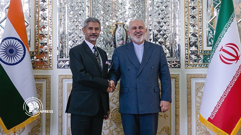 ایران اور ہندوستان کے وزرائے خارجہ کی مختلف مسائل پر گفتگو