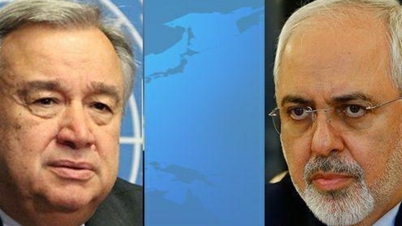 ایران کے خلاف امریکی پابندیوں سے متعلق جواد ظریف کا اقوام متحدہ کو خط