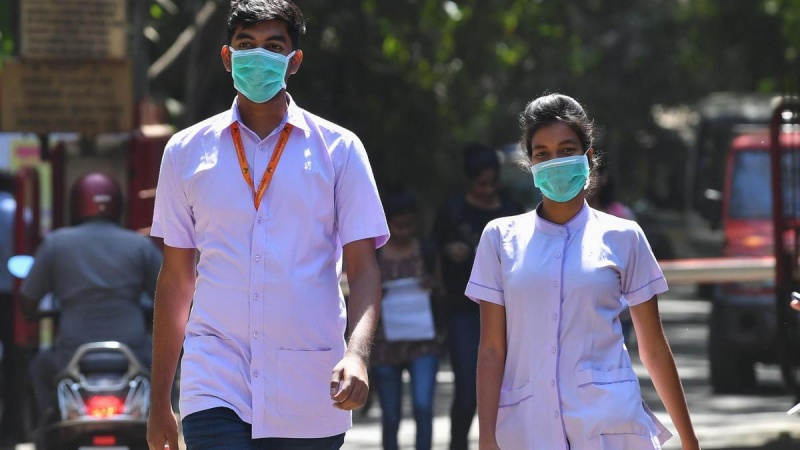 ہندوستان اور پاکستان میں کورونا متاثرین کی تعداد میں اضافہ 