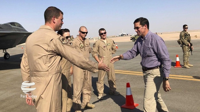 امریکی وزیر جنگ کا دورۂ عراق