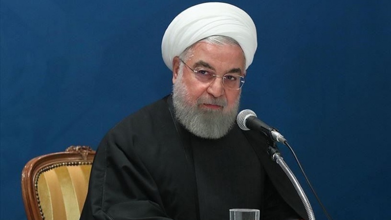 ایران کی صورت حال مسلسل بہتری کی طرف گامزن ہے: صدر روحانی 