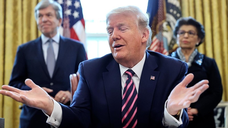 امریکی صدر کی غیر ذمہ دارانہ حرکتیں انتہا کو پہونچیں