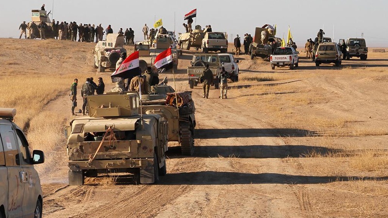 عراق، فوج کے محاصرے میں آیا داعش کا گروہ