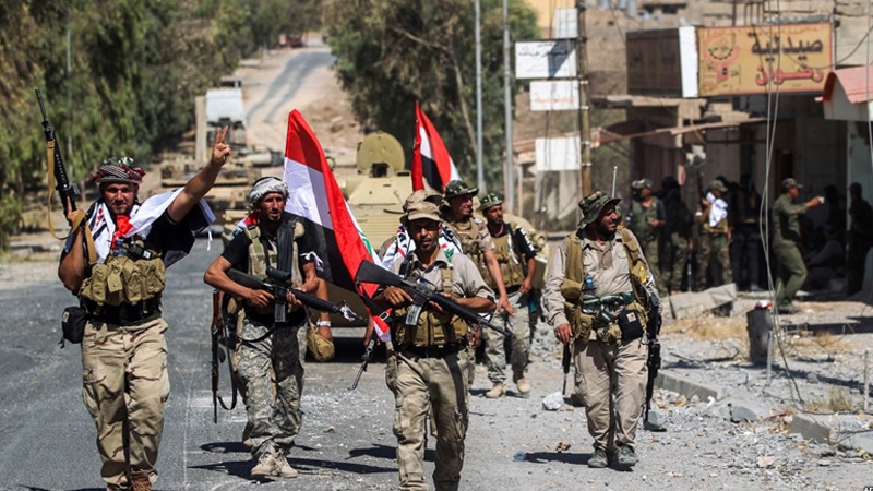 عراق، تکفیری ٹولے داعش کے خلاف حشد الشعبی کا آپریش جاری