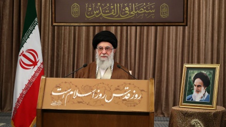 فەرمایشەکانی ڕێبەری مەزنی شۆڕشی ئیسلامی به بۆنەی ڕۆژی جیھانیی قودس بەشی یەکەم