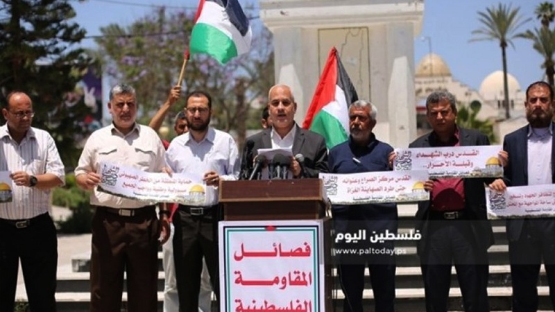 فلسطین ایک ناقابل فراموش حقیقت ہے: مزاحمتی تنظیمیں