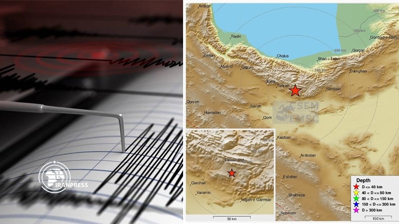 تہران میں ریکٹر اسکیل پر 5.1  زلزلہ کے جھٹکے