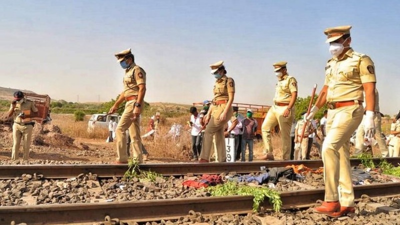 ہندوستان میں دلخراش حادثہ، مزدور ٹرین سے کٹ کر مرے
