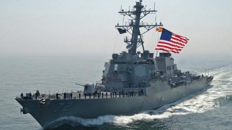 غیر ملکی بحری جہازوں کو امریکی بحریہ کی دھمکی