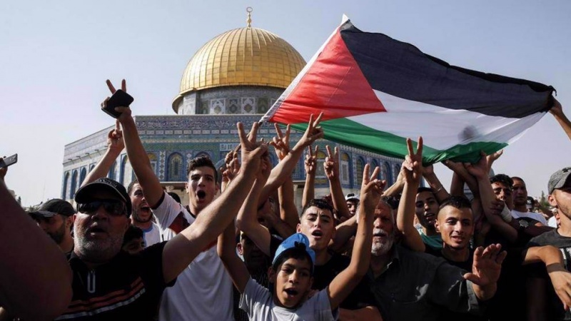 عالمی یوم القدس کے موقع پر فلسطینیوں کی حمایت میں کیمپین