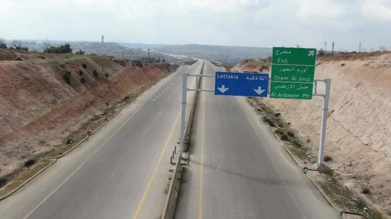 شام میں ایم فور انٹرنیشنل ہائی وے کھول دیا گیا