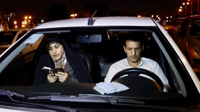 Drive-in ramazanski programi u Teheranu