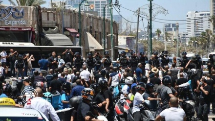 Sionist rejimə qarşı aksiya keçirilib