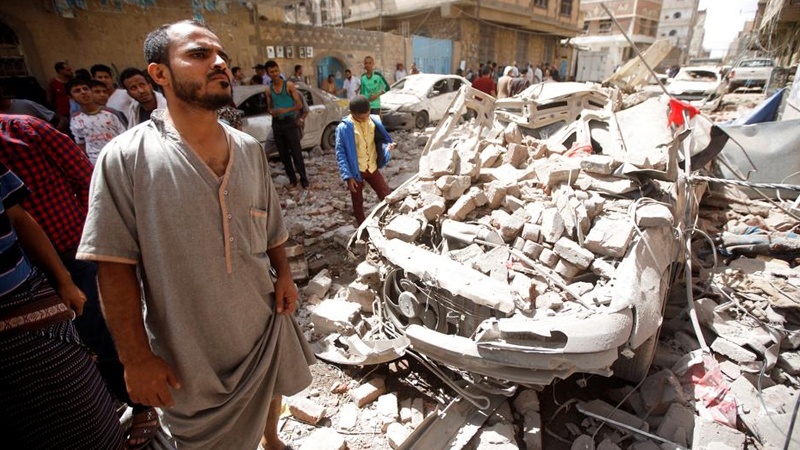 جارح سعودی اتحاد کے حملے میں پانچ یمنی شہید 