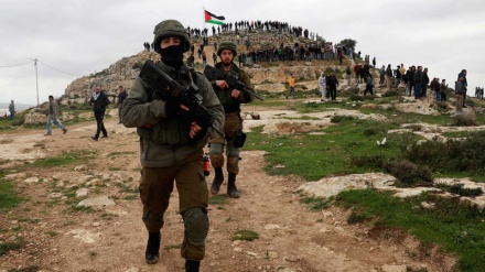 غرب اردن کے علاقوں پر صیہونی فوجیوں کی بربریت