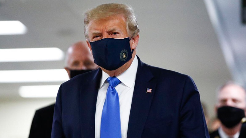 Tramp da maska taxdı