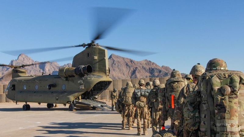افغانستان میں امریکہ کے فوجی اڈوں کی تعداد
