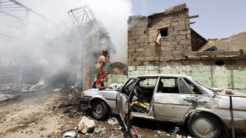 یمن پر سعودی جارحیت میں 10 افراد شہید