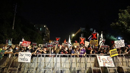 خۆپێشاندانی زایۆنیەکان لە دژی نەتانیاهوو