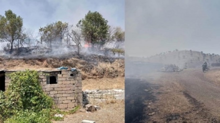 Gundên navçeya Biradostê hema wisa ji aliyê Tirkiyê va tên bombebarankirin