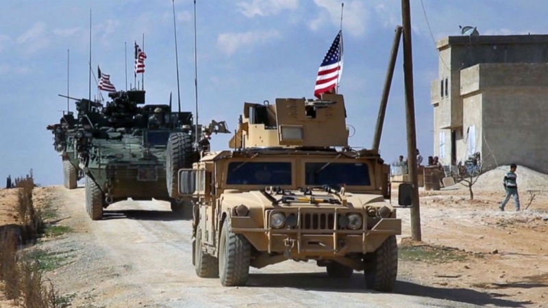 عراق: امریکی دہشت گرد فوجیوں کے کانوائے پر ایک اور حملہ