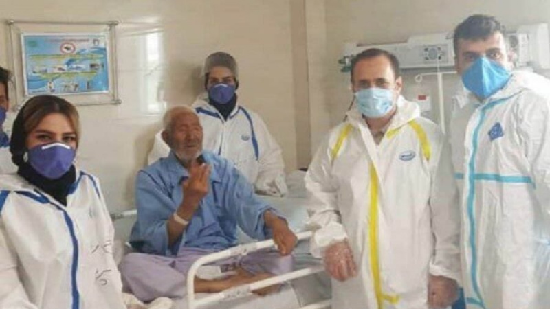 İranda 109 yaşlı kişi koronavirusdan sağalıb
