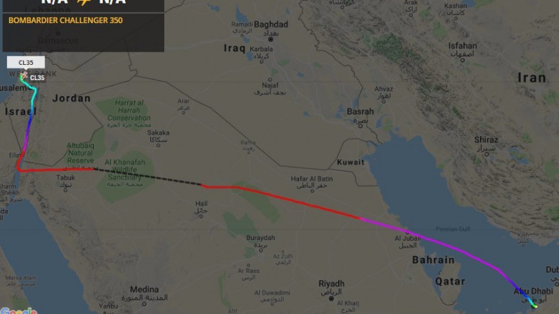 تل ابیب سے خلیج فارس کے ب‏عض عرب ممالک کے لئے براہ راست پروازیں 