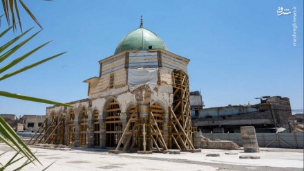 داعش سے زخم کھانے والی موصل کی تاریخی مسجد