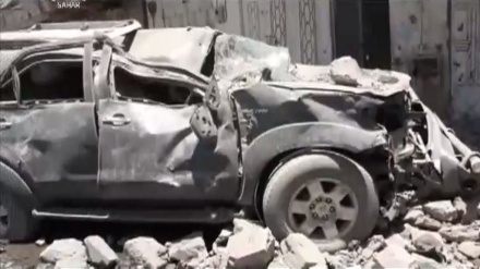 یمن پر جارح سعودی اتحاد کے وحشیانہ حملے