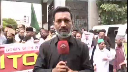 امارات اور اسرائیل کے معاہدے کے خلاف پاکستان میں احتجاج